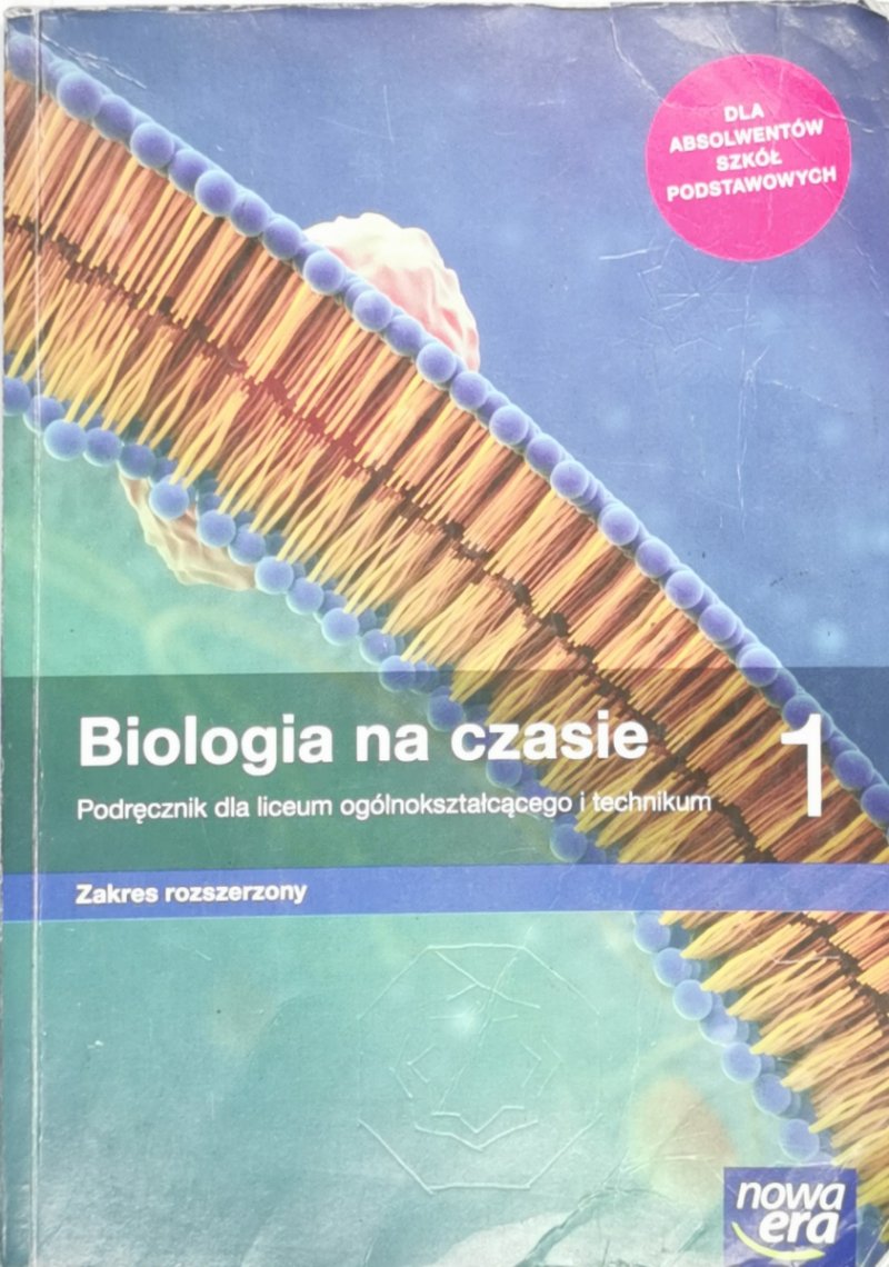 BIOLOGIA NA CZASIE 1 PODRĘCZNIK ZR - Marek Guzik