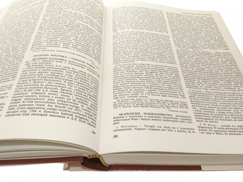 ENCYKLOPEDIA KATOLICKA TOM 1 A - BAPTYŚCI 1985