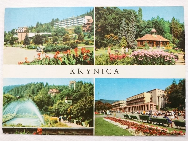 KRYNICA. SANATORIUM LEŚNIK-DRZEWIARZ FOT. M. RACZKOWSKI, W. WRÓBLEWSKI