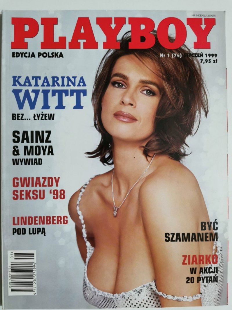 PLAYBOY NR 1 (74) STYCZEŃ 1999 KATARINA WITT 