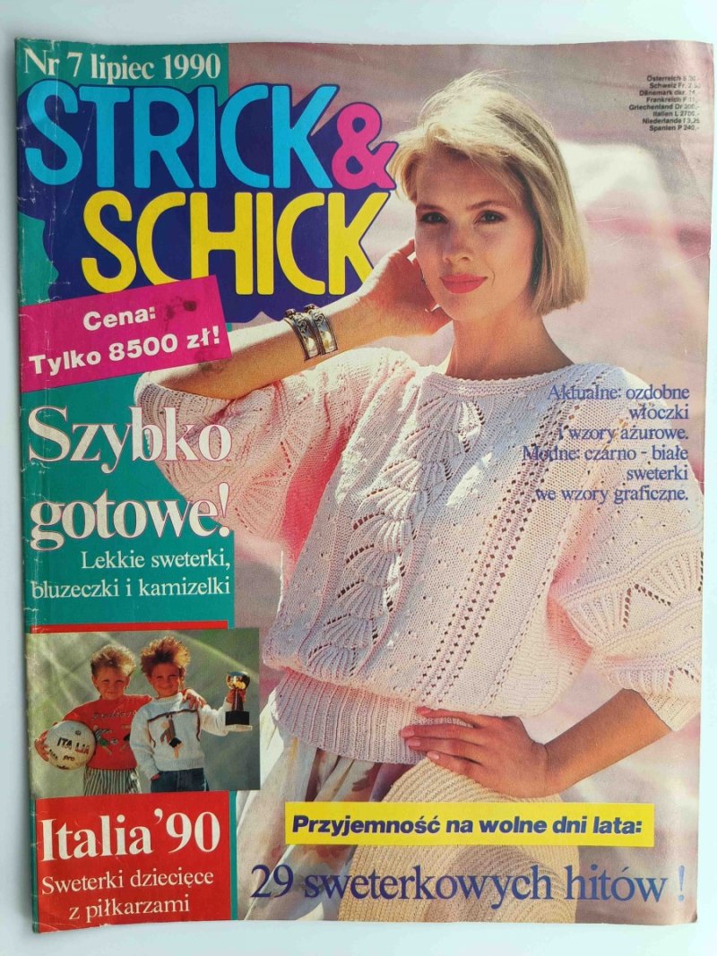 STRICK & SCHICK NR 7 LIPIEC 1990