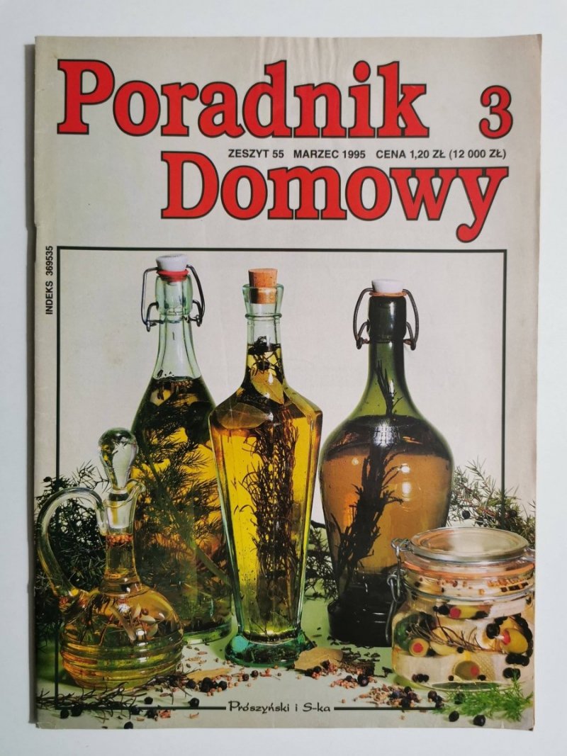 PORADNIK DOMOWY 3 ZESZYT 55 MARZEC 1995 