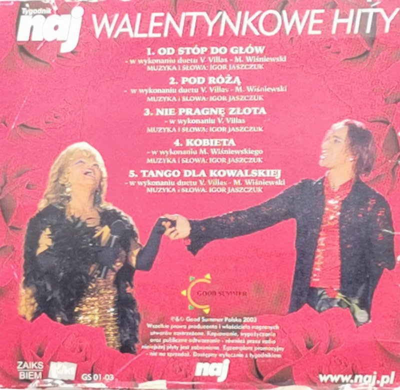 CD. WALENTYNKOWE HITY