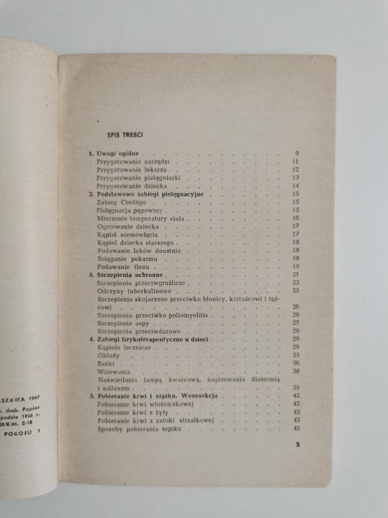 TECHNIKA NAJCZĘSTSZYCH ZABIEGÓW U DZIECI - Anna Golena 1967