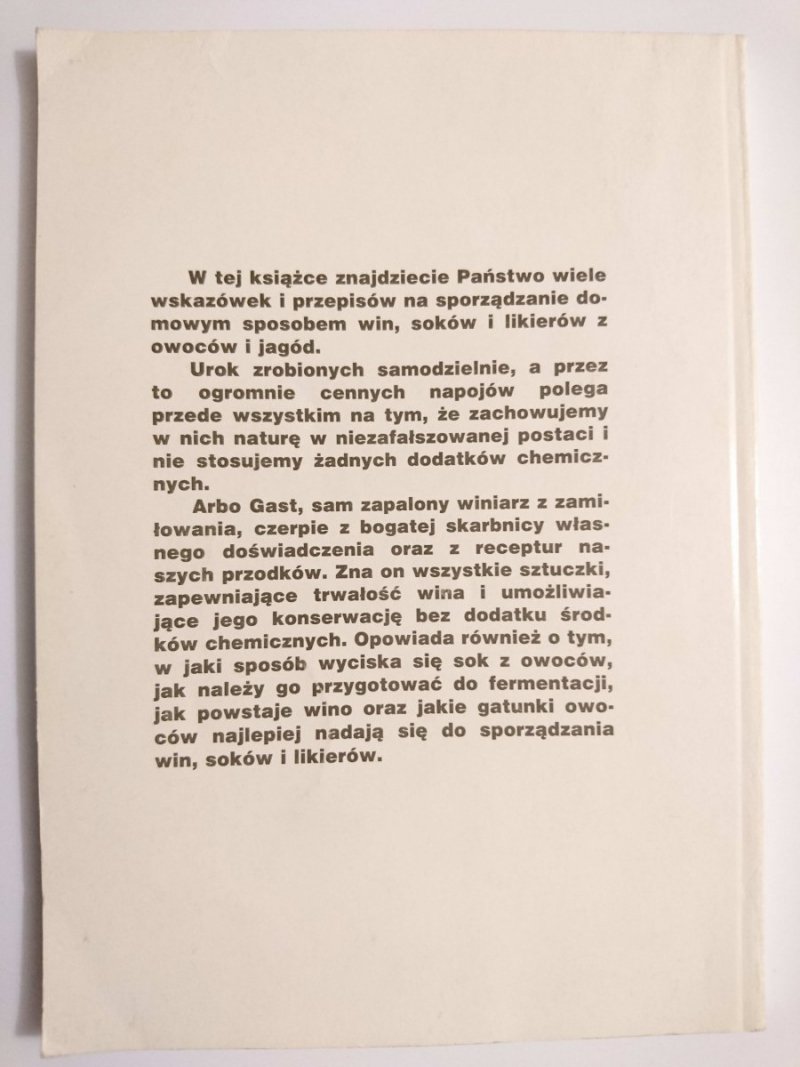 KUCHNIA WINA I SOKI DOMOWEJ ROBOTY 1983