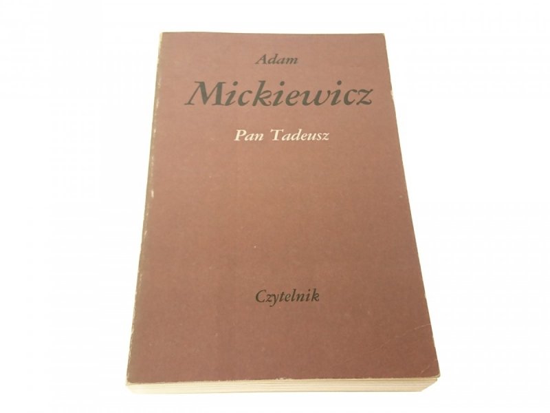 PAN TADEUSZ - Adam Mickiewicz (1985)
