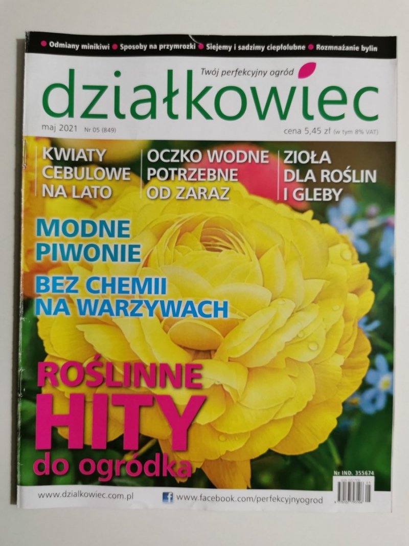 DZIAŁKOWIEC MAJ 2021 NR 05 (849)