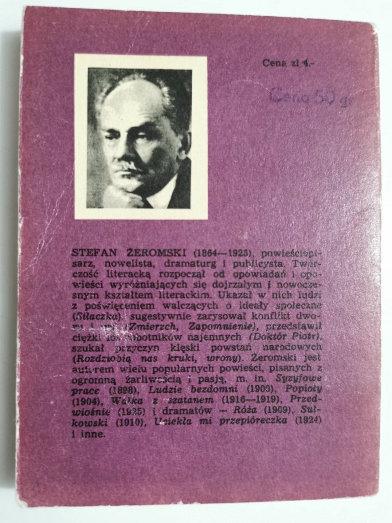 ECHA LEŚNE I INNE OPOWIADANIA - Stefan Żeromski 1972