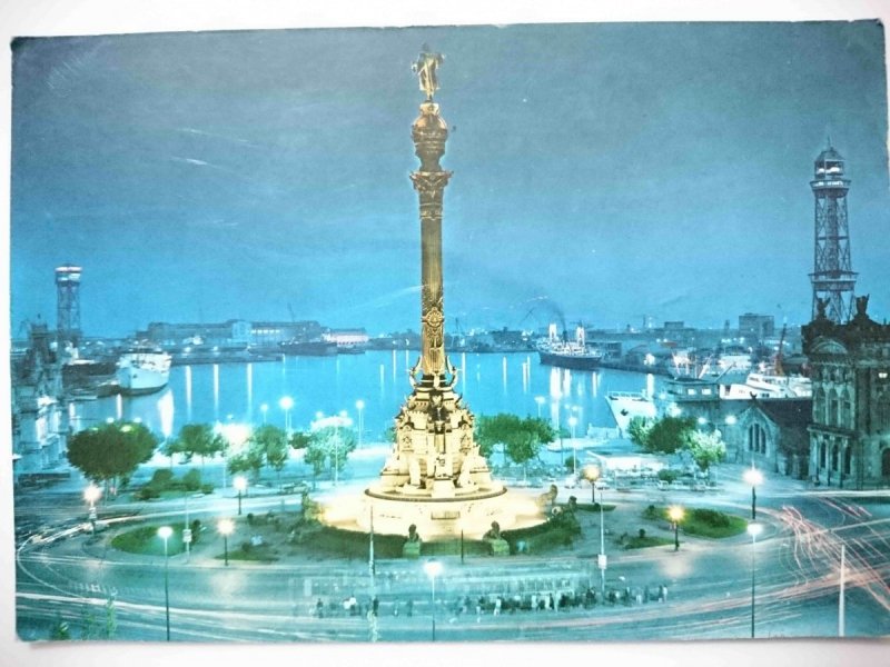 BARCELONA. NUM. 47 PTA. PAZ MTO. A CRISTÓBAL COLÓN