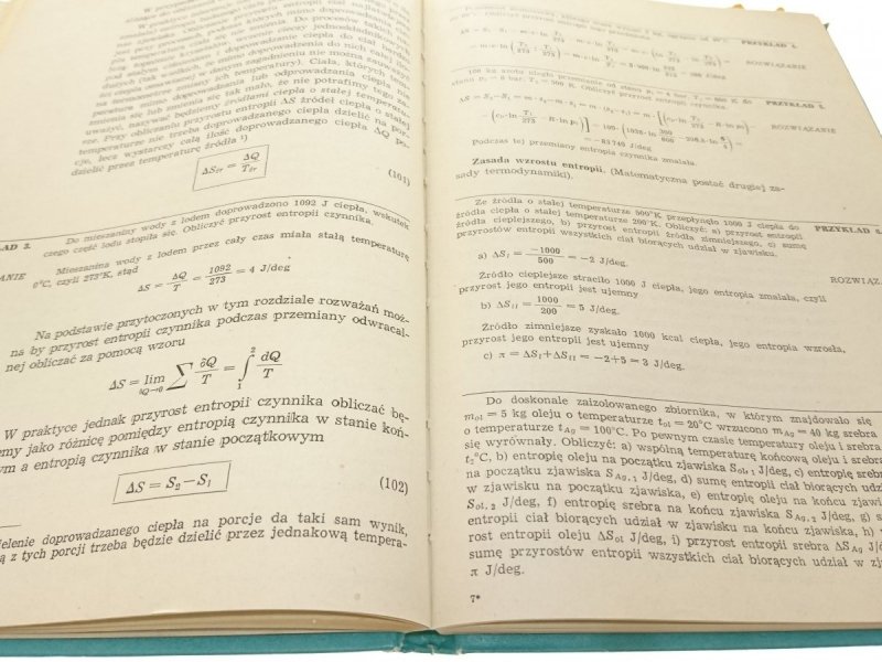 TERMODYNAMIKA TECHNICZNA - S. Wilk 1973