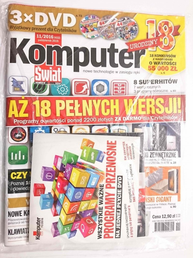 KOMPUTER ŚWIAT NR 11/2016 (402) PAŹDZIERNIK 2016