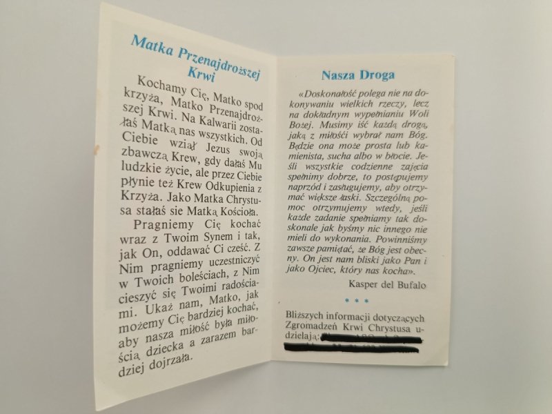 MATKA BOŻA KIELICHA