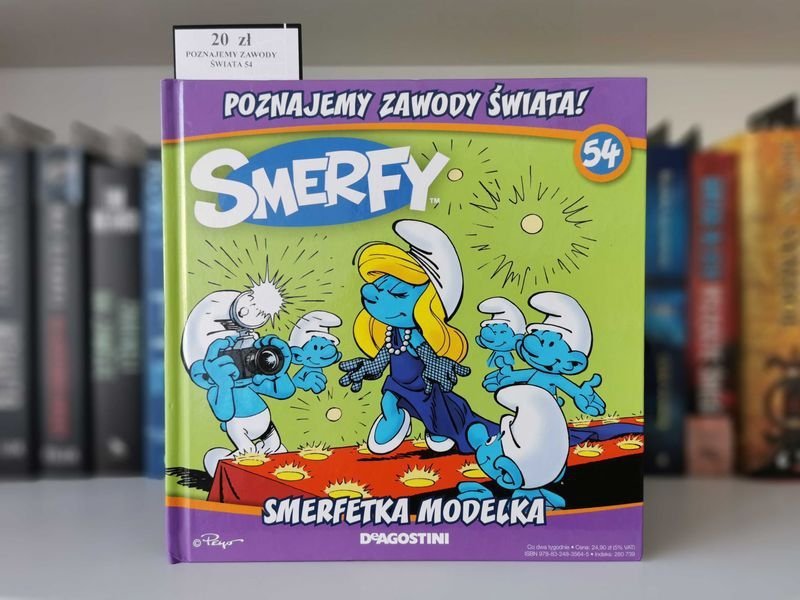 Poznajemy zawody świata. Smerfy Część 54 Smerfetka Modelka