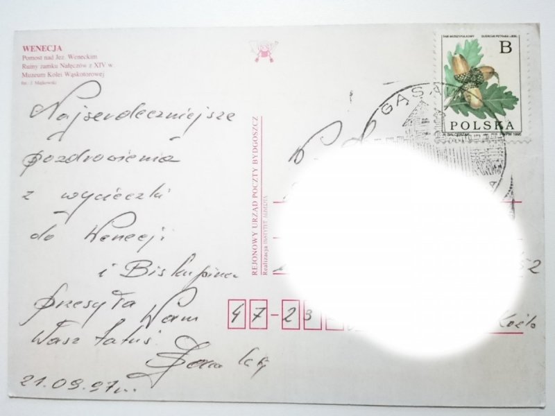 WENECJA. POMOST NAD JEZ. WENECKIM I INNE FOT. MAJKOWSKI
