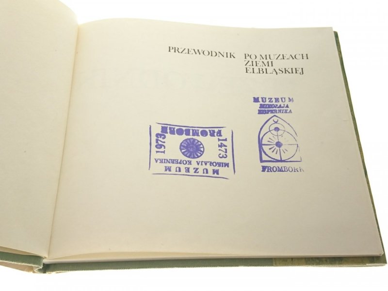 PRZEWODNIK PO MUZEACH ZIEMI ELBLĄSKIEJ 1978