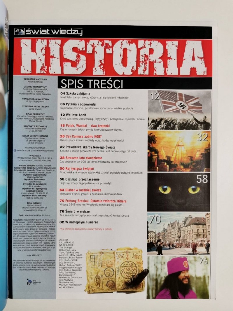 ŚWIAT WIEDZY HISTORIA NR 2/2020 KWIECIEŃ-MAJ