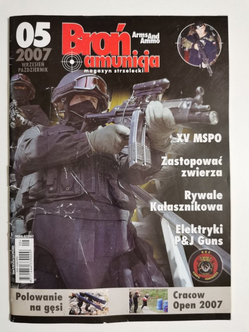 BROŃ AMUNICJA 05 2007 WRZESIEŃ PAŹDZIERNIK 