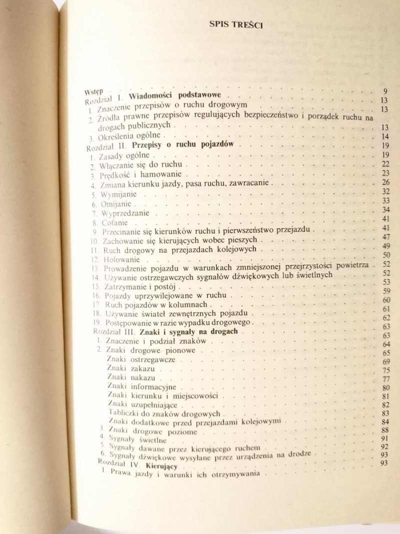 JAK KIEROWAĆ SAMOCHODEM - Tadeusz Pęszko 1991