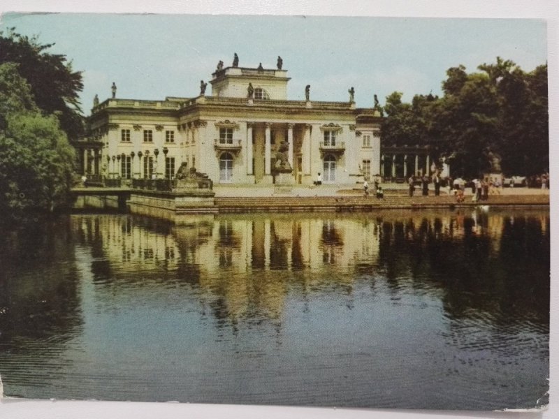 WARSZAWA. PAŁAC W ŁAZIENKACH - FASADA POŁUDNIOWA FOT. KRASSOWSKI