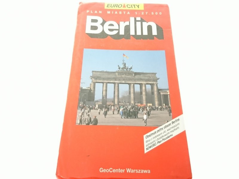 BERLIN. PLAN MIASTA 1:27 500 (1998)