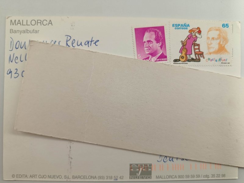 MALLORCA BANYALBUFAR BIAŁA RAMA
