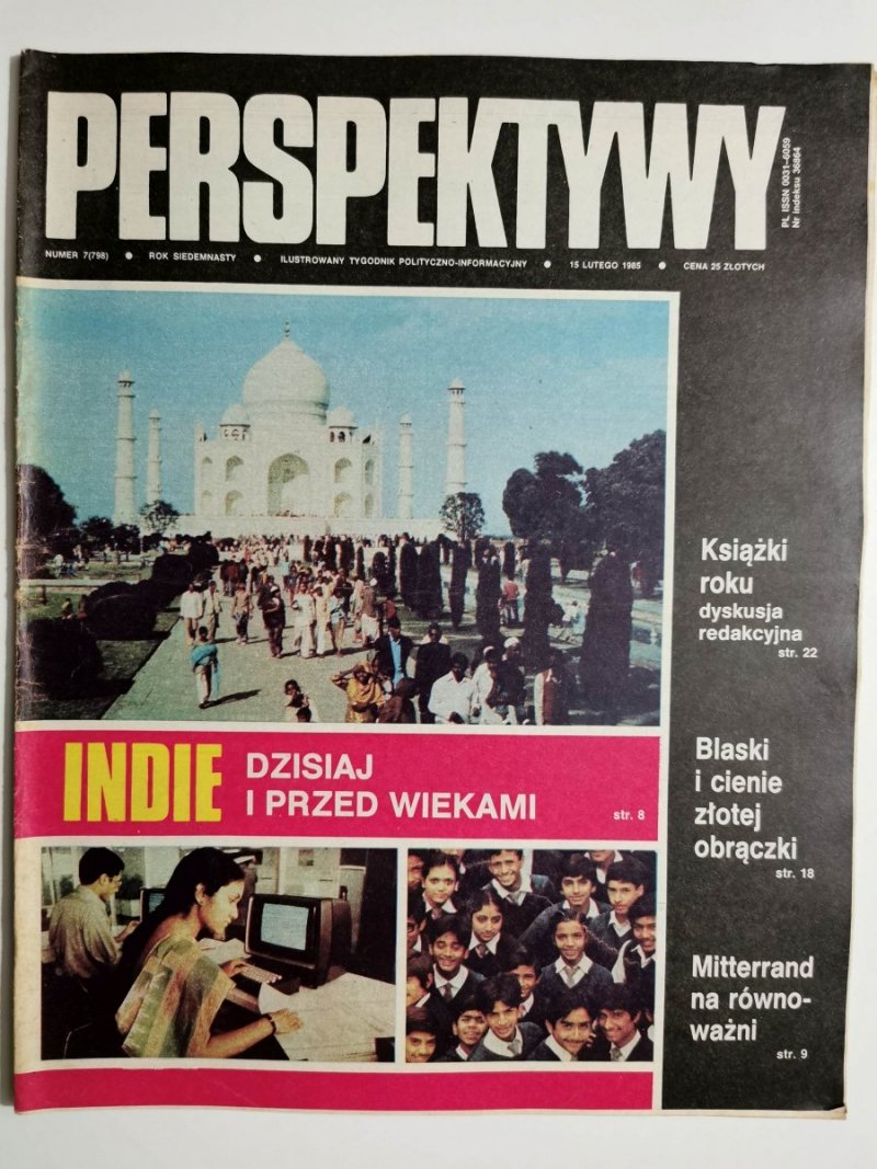 PERSPEKTYWY NUMER 7 (798) 15 LUTEGO 1985