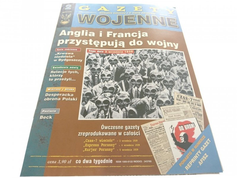 GAZETY WOJENNE NUMER 2 1998