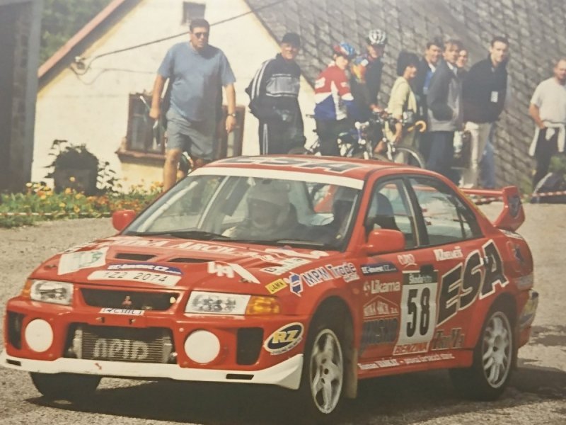 RAJD WRC 2005 ZDJĘCIE NUMER #068 MITSUBISHI LANCER