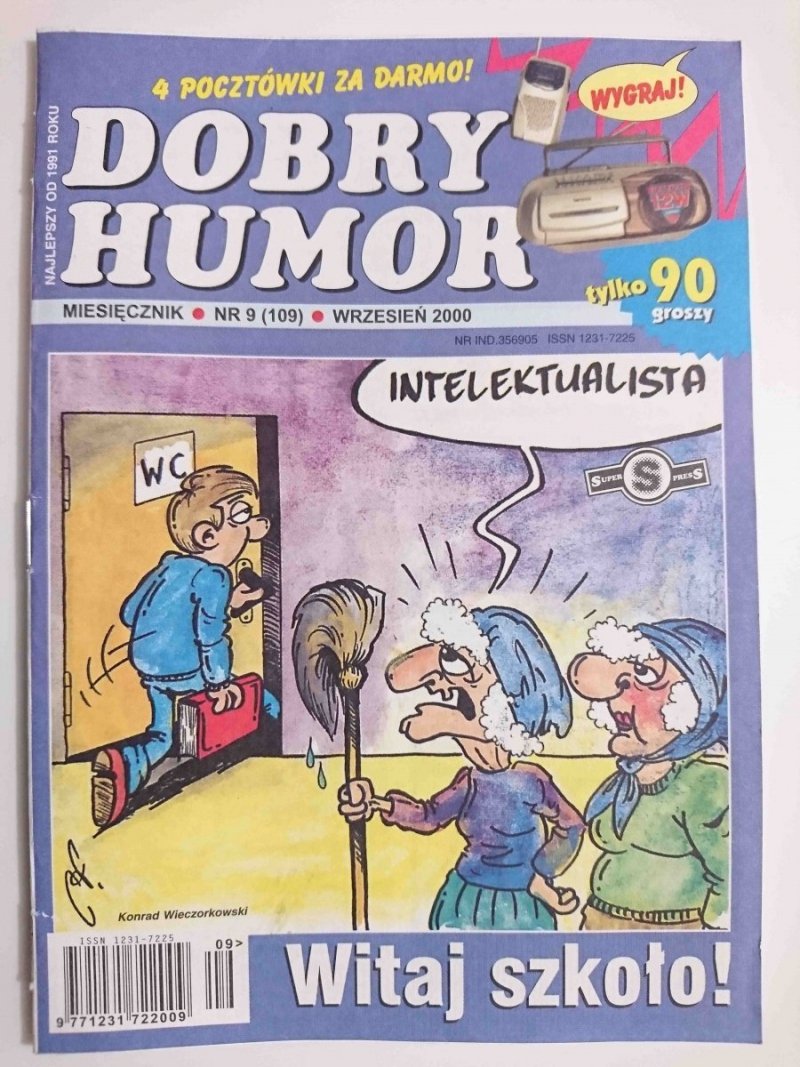 DOBRY HUMOR NR 9 (109) WRZESIEŃ 2000