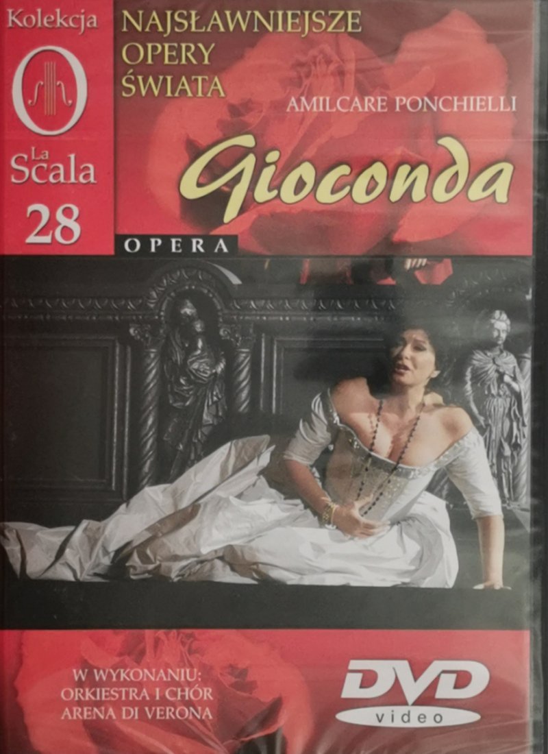 DVD. KOLEKCJA LA SCALA: 28. GIOCONDA - Amilcare Ponchielli