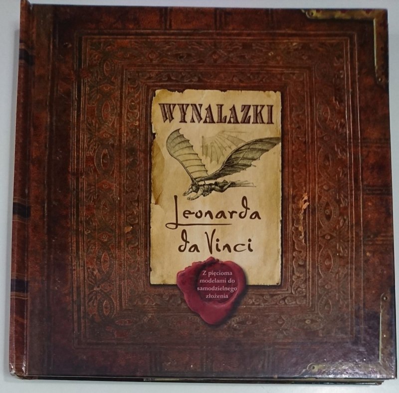 WYNALAZKI LEONARDA DA VINCI Z PIĘCIOMA MODELAMI DO SAMODZIELNEGO ZŁOŻENIA