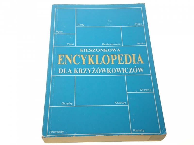 KIESZONKOWA ENCYKLOPEDIA DLA KRZYŻÓWKOWICZÓW 1992
