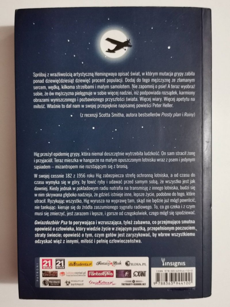 Gwiazdozbiór Psa -  Peter Heller 2013