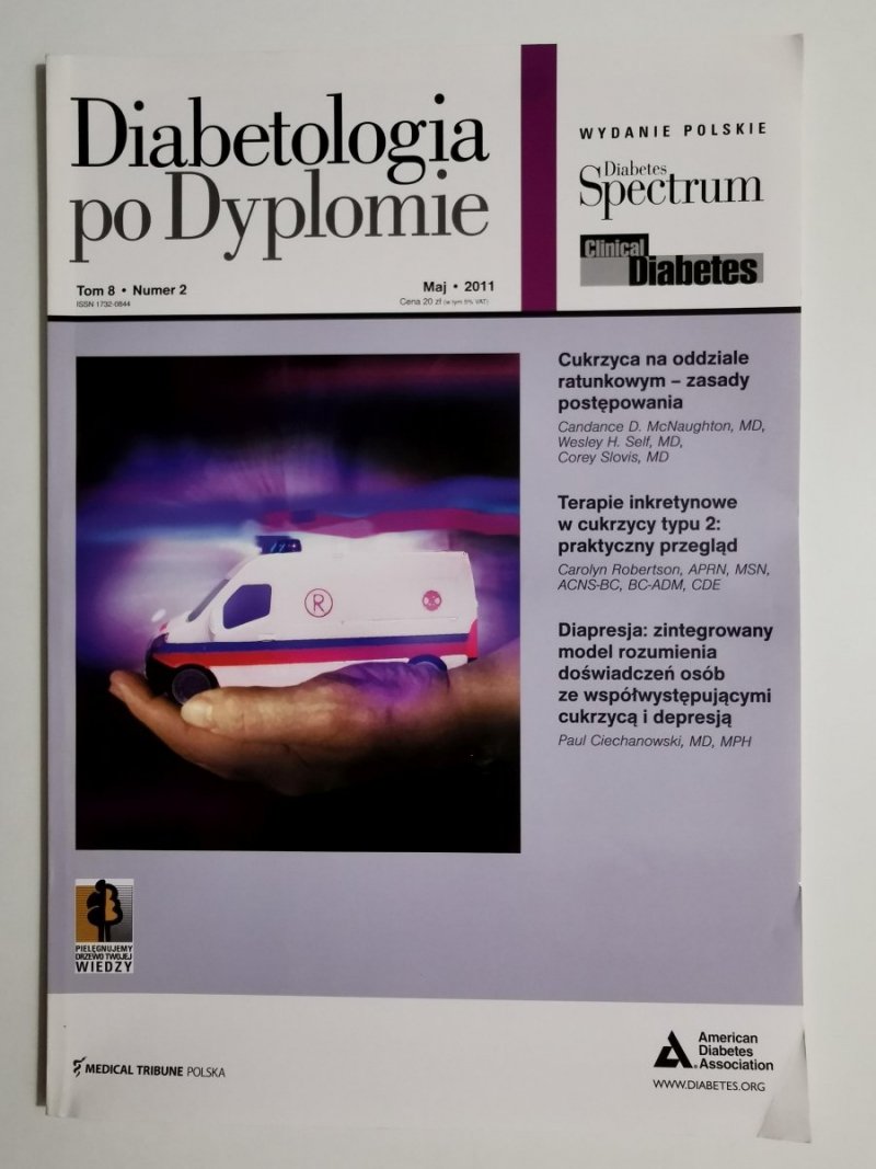 DIABETOLOGIA PO DYPLOMIE TOM 8 NUMER 2 MAJ 2011