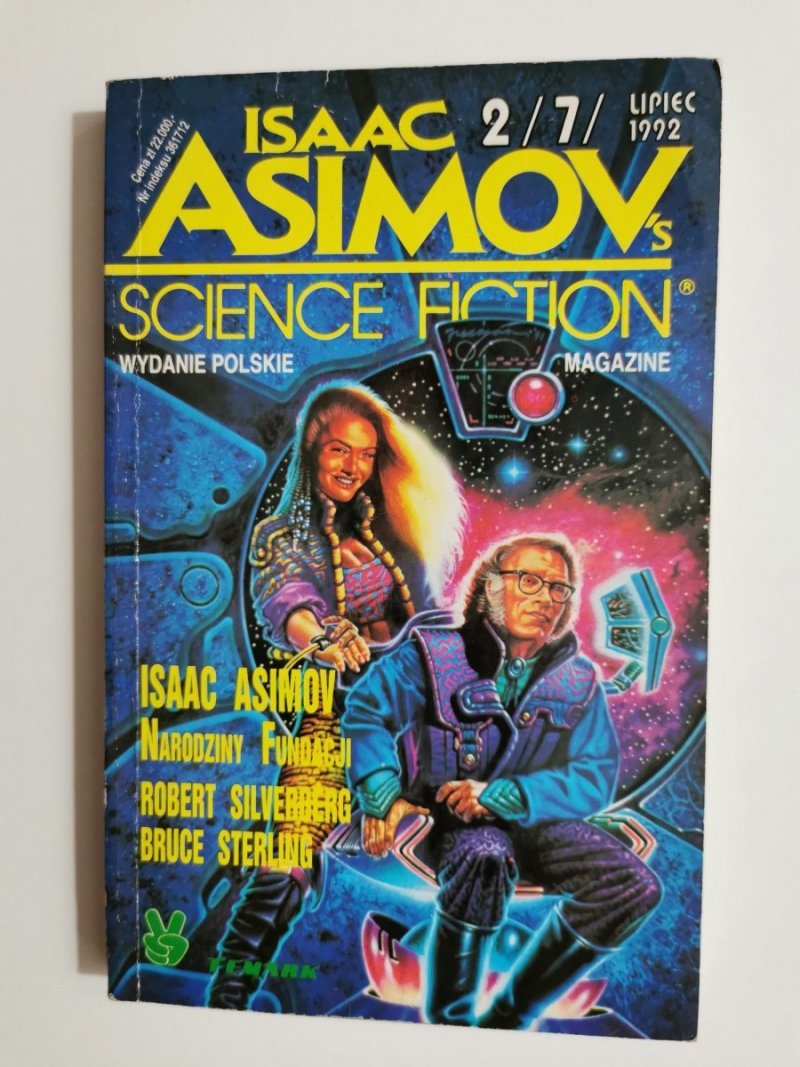 ISAAC ASIMOV SCIENCE FICTION 2/7/ LIPIEC 1992 