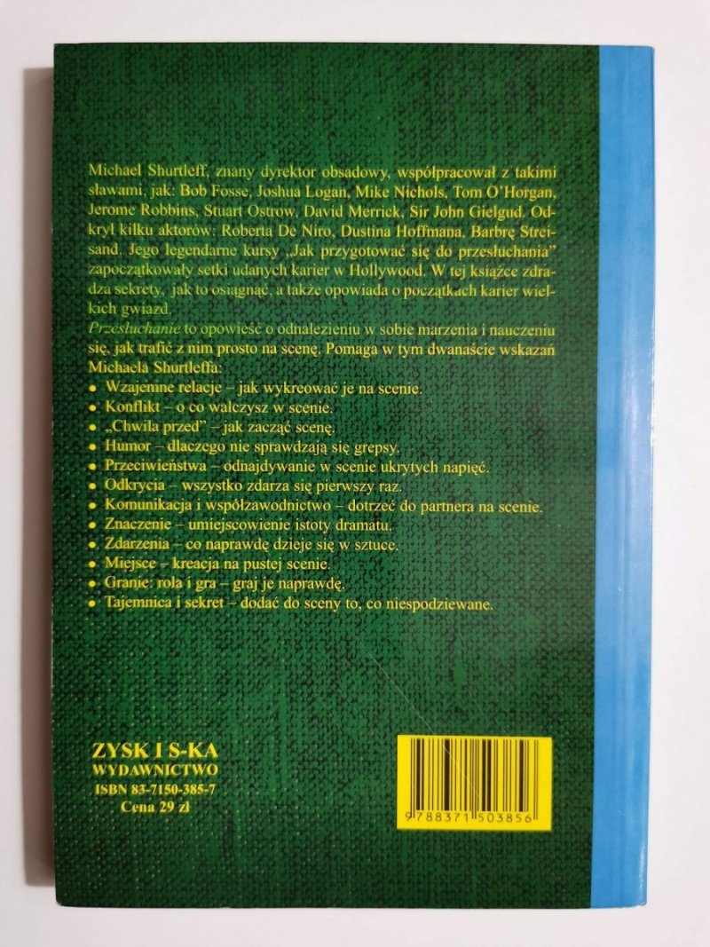 PRZESŁUCHANIE - Michael Shurtleff 