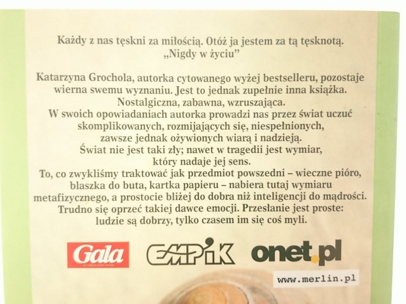 PODANIE O MIŁOŚĆ - Katarzyna Grochola 2002