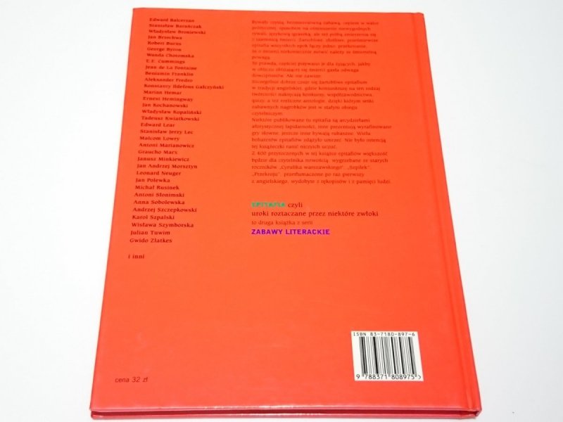 EPITAFIA CZYLI UROKI ROZTACZANE... - Bikont 1998