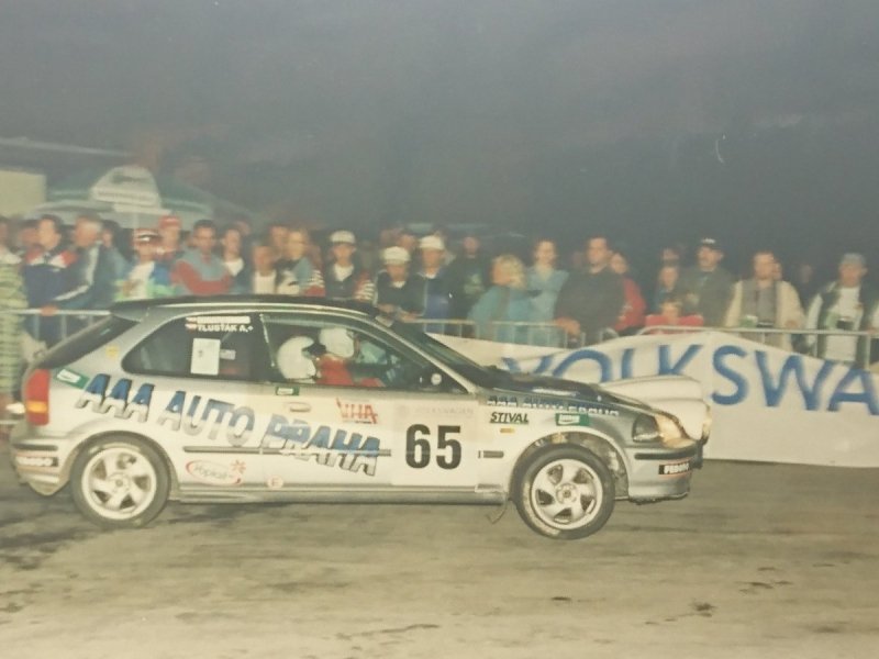 RAJD WRC 2005 ZDJĘCIE NUMER #048 HONDA CIVIC