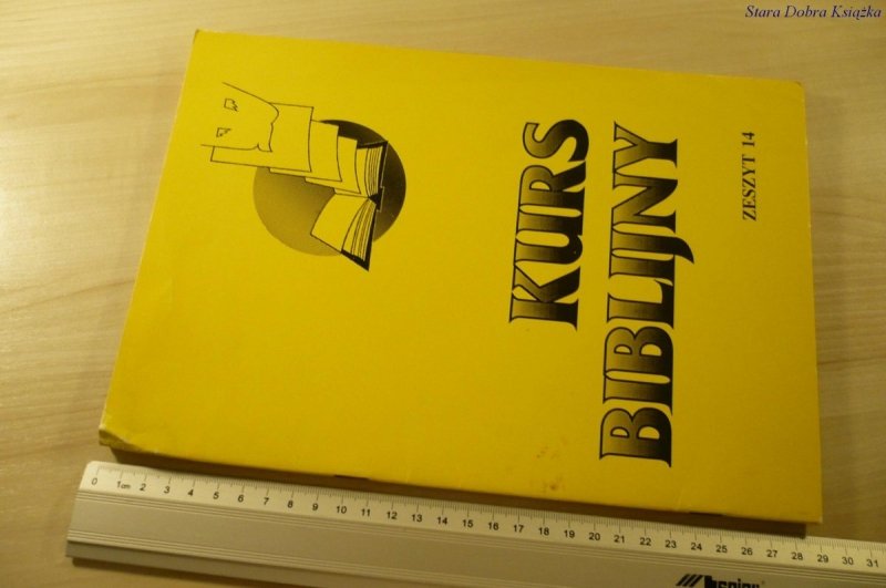 KURS BIBLIJNY ZESZYT 14 - Ks. Z. Marek SJ (1995)