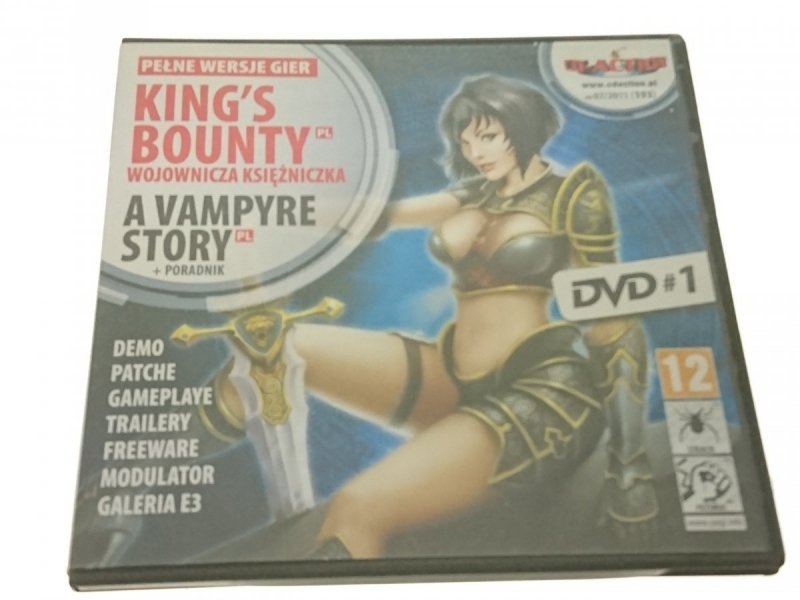 PC DVD #1 KING'S BOUNTY CD-ACTION 07/2011