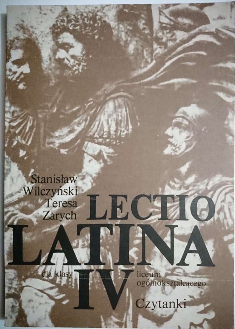 LECTIO LATINA DLA KLASY IV CZYTANKI 1989