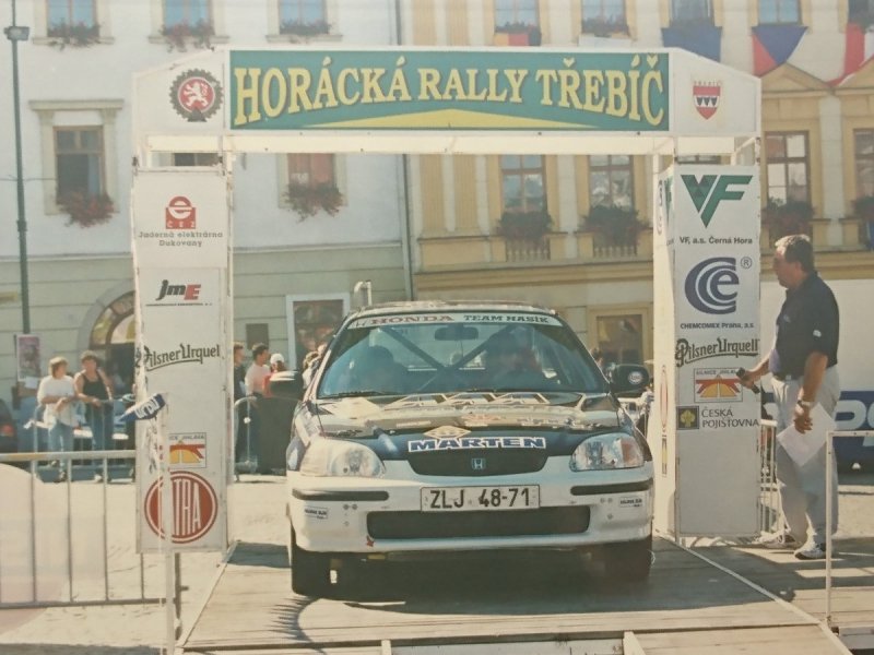 RAJD WRC 2005 ZDJĘCIE NUMER #071 HONDA CIVIC