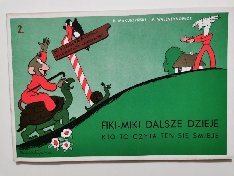 FIKI-MIKI DALSZE DZIEJE KTO TO CZYTA TEN SIĘ ŚMIEJE 1989