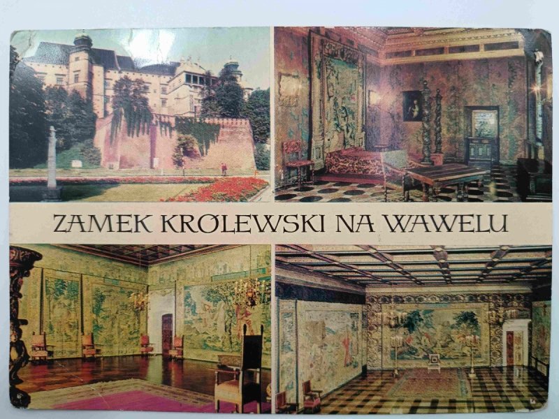 KRAKÓW WAWEL WIDOK OGÓLNY ZAMKU