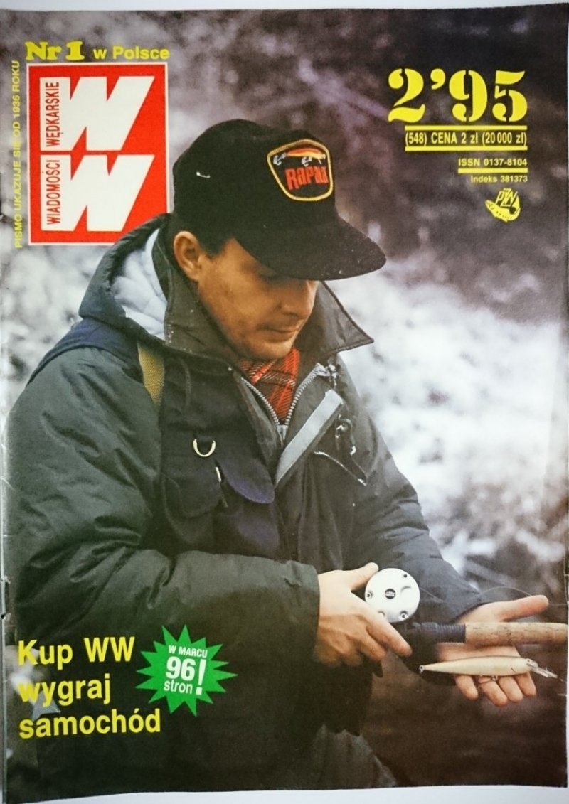 WIADOMOŚCI WĘDKARSKIE 2-1995