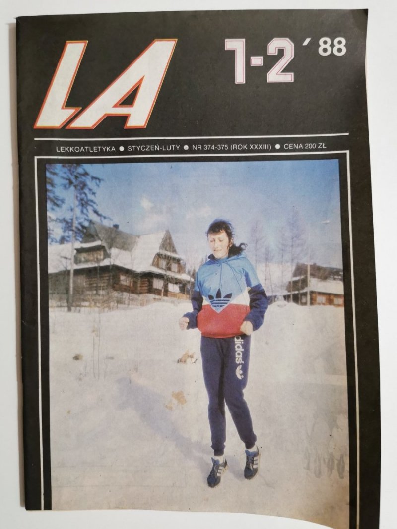 LEKKOATLETYKA 1-2'88 STYCZEŃ-LUTY NR 374-375 (ROK XXXIII)