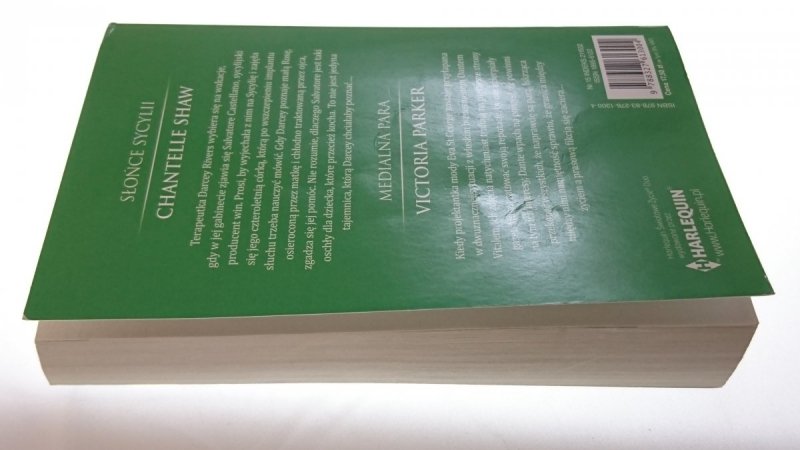 SŁOŃCE SYCYLII; MEDIALNA PARA - Shaw; Parker 2015
