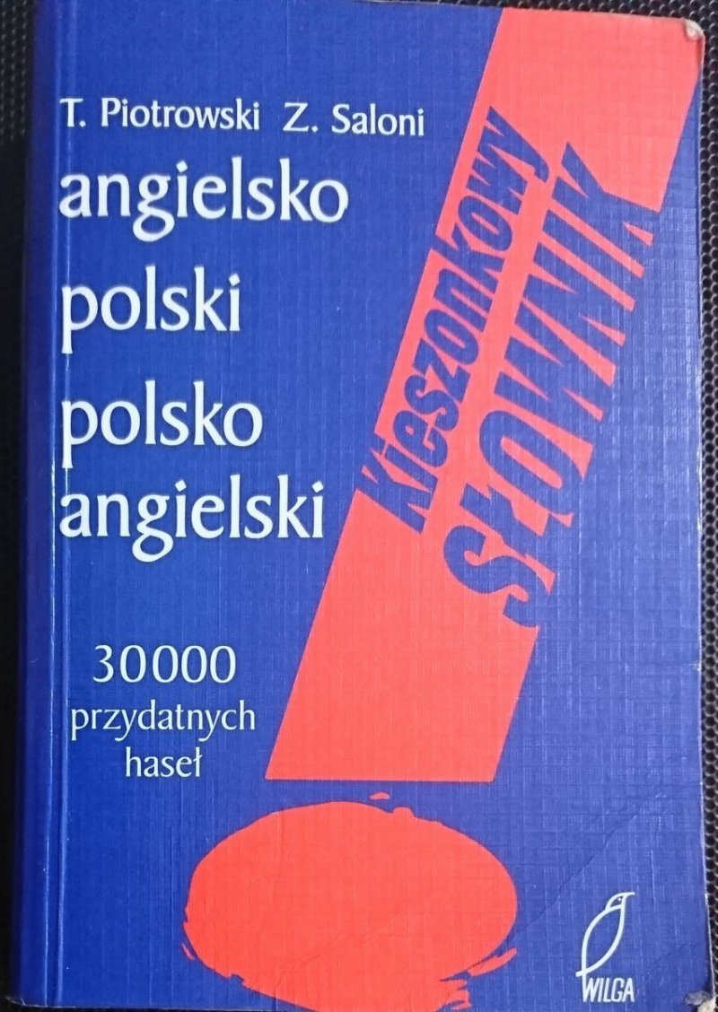 KIESZONKOWY SŁOWNIK ANGIELSKO-POLSKI POLSKO-ANGIELSKI