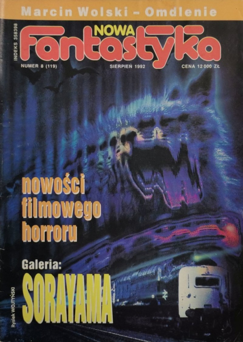 NOWA FANTASTYKA NR 8 (119) 1992